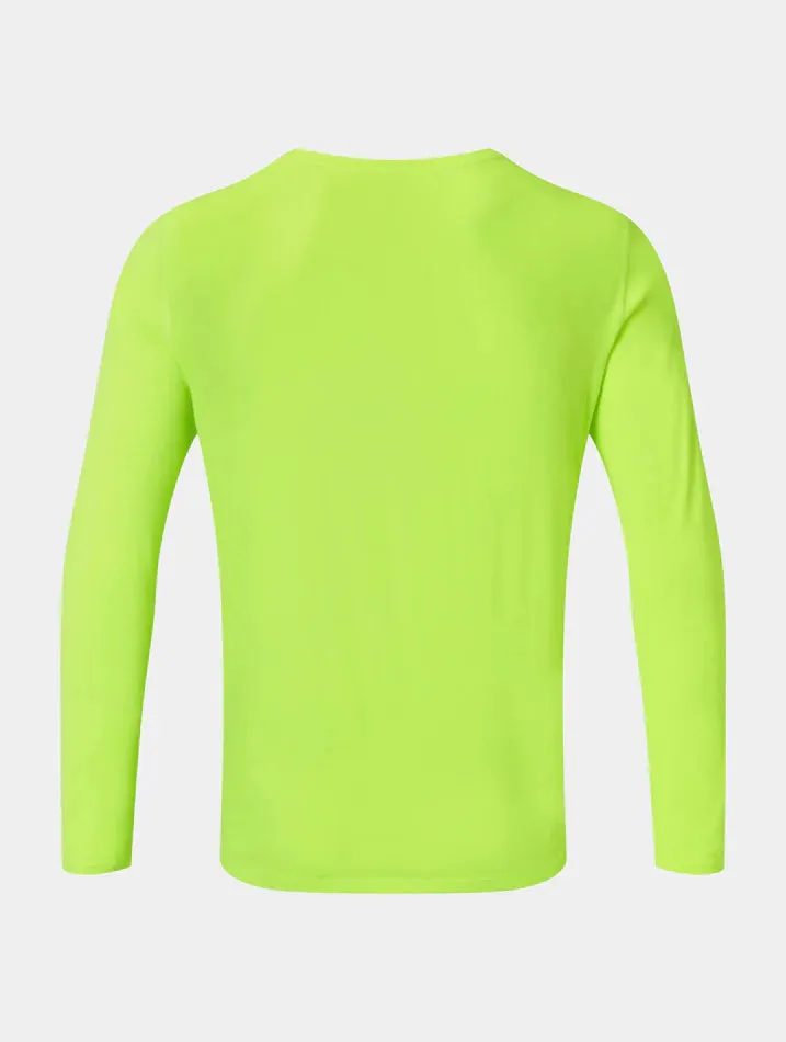 RH Core L/S Tee | Fluo Yellow | Mens