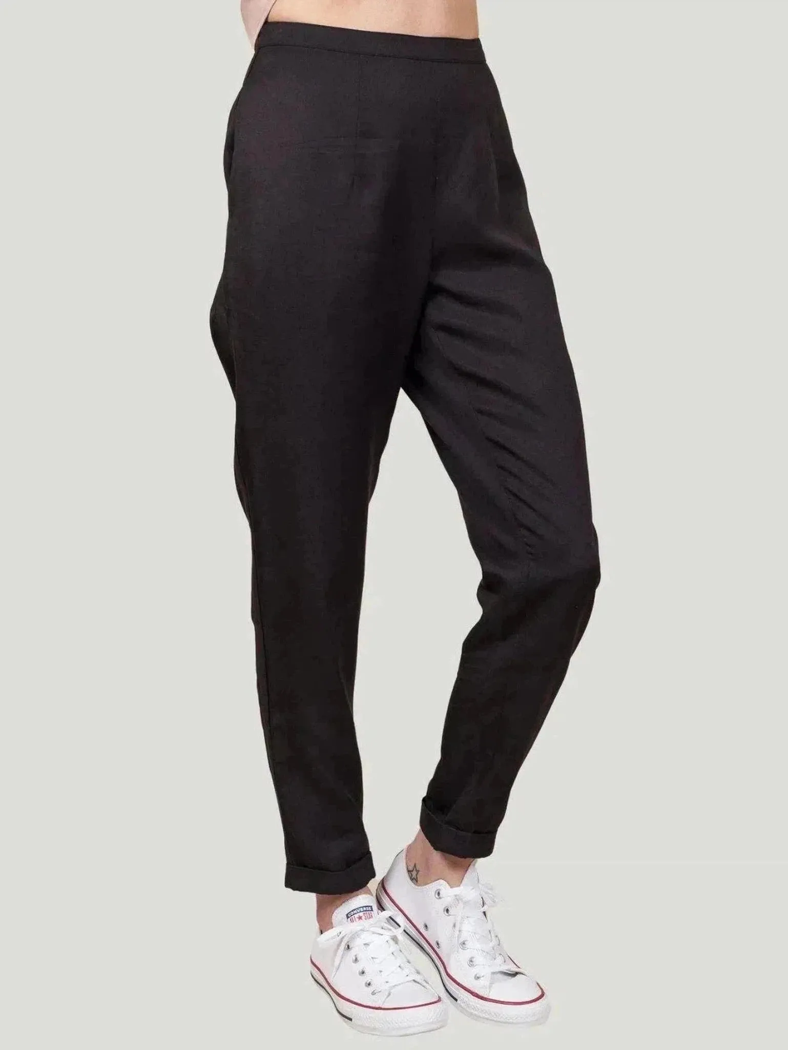 Silver and Gold Clothing  Relaxed Tuxedo Pant