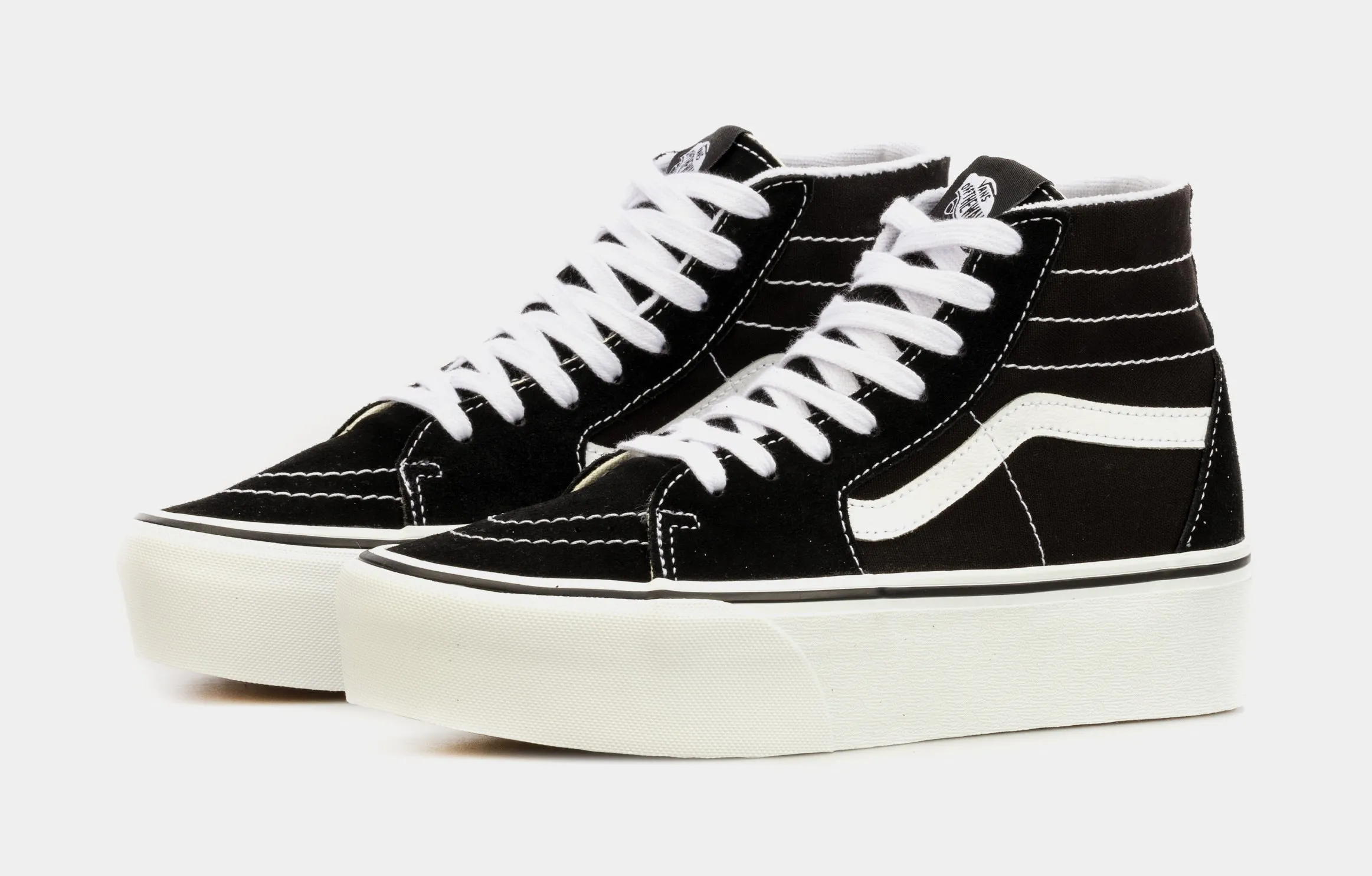 SK8 Hi Tapered Stackform Womens Skate Shoe (Black)