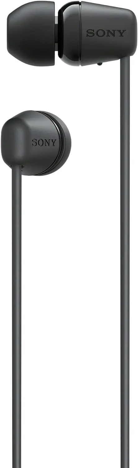 SONY WI-C100 Wireless Bluetooth Earphones - Black