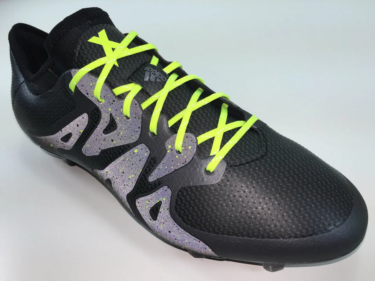 SR4U Reflective Laces Neon Yellow