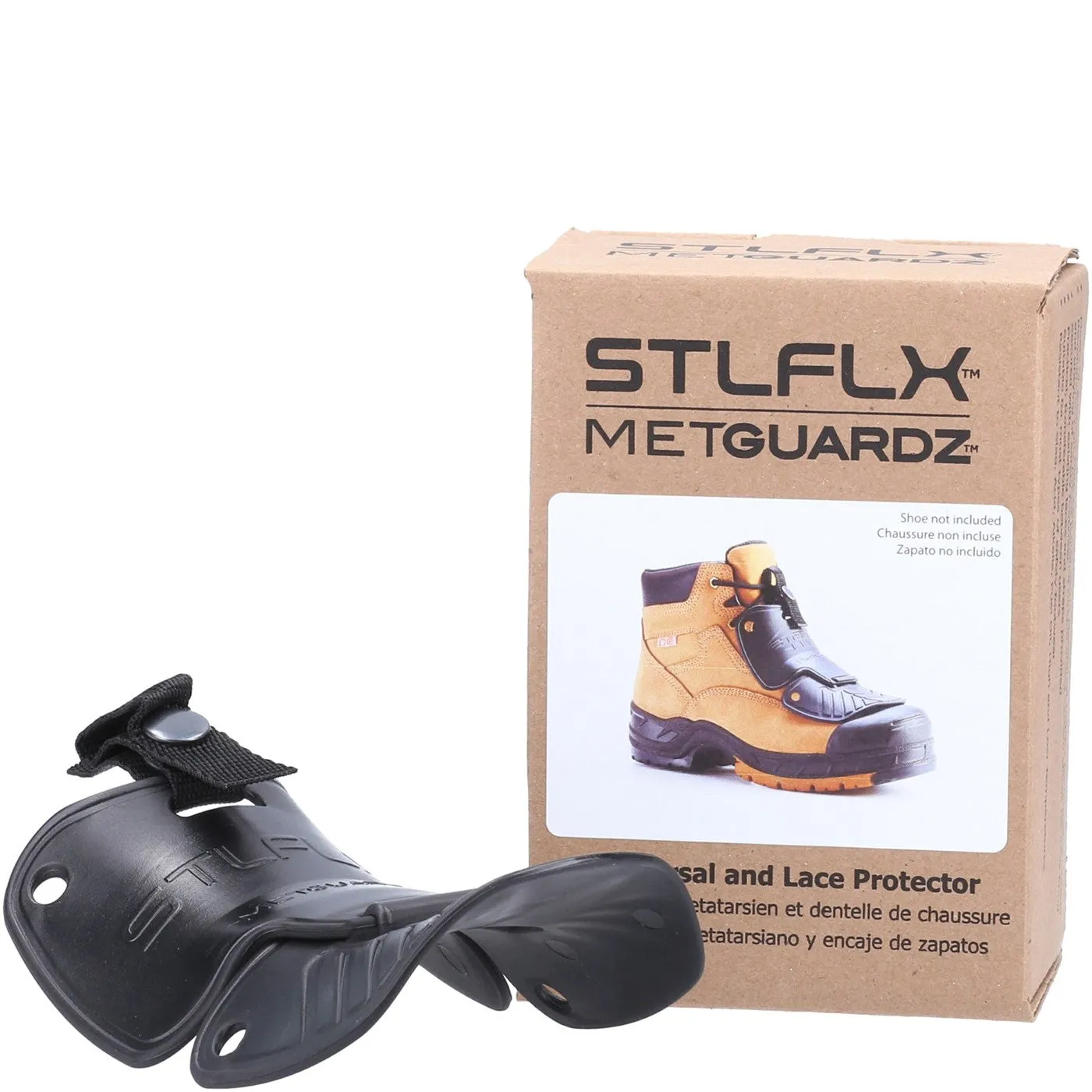 Steel Flex ProtectMet Met Safety Guard  Black