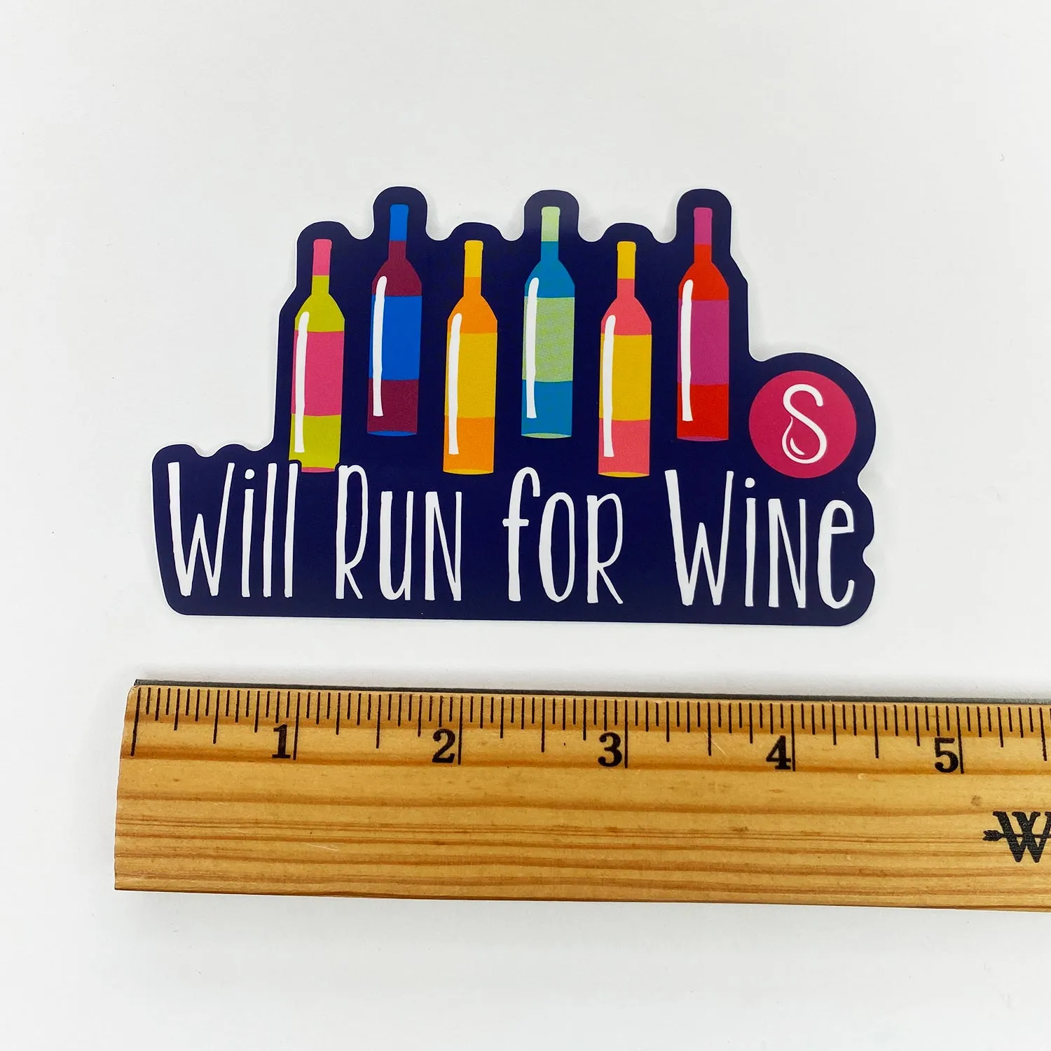 Stickers | Will Run For Wine