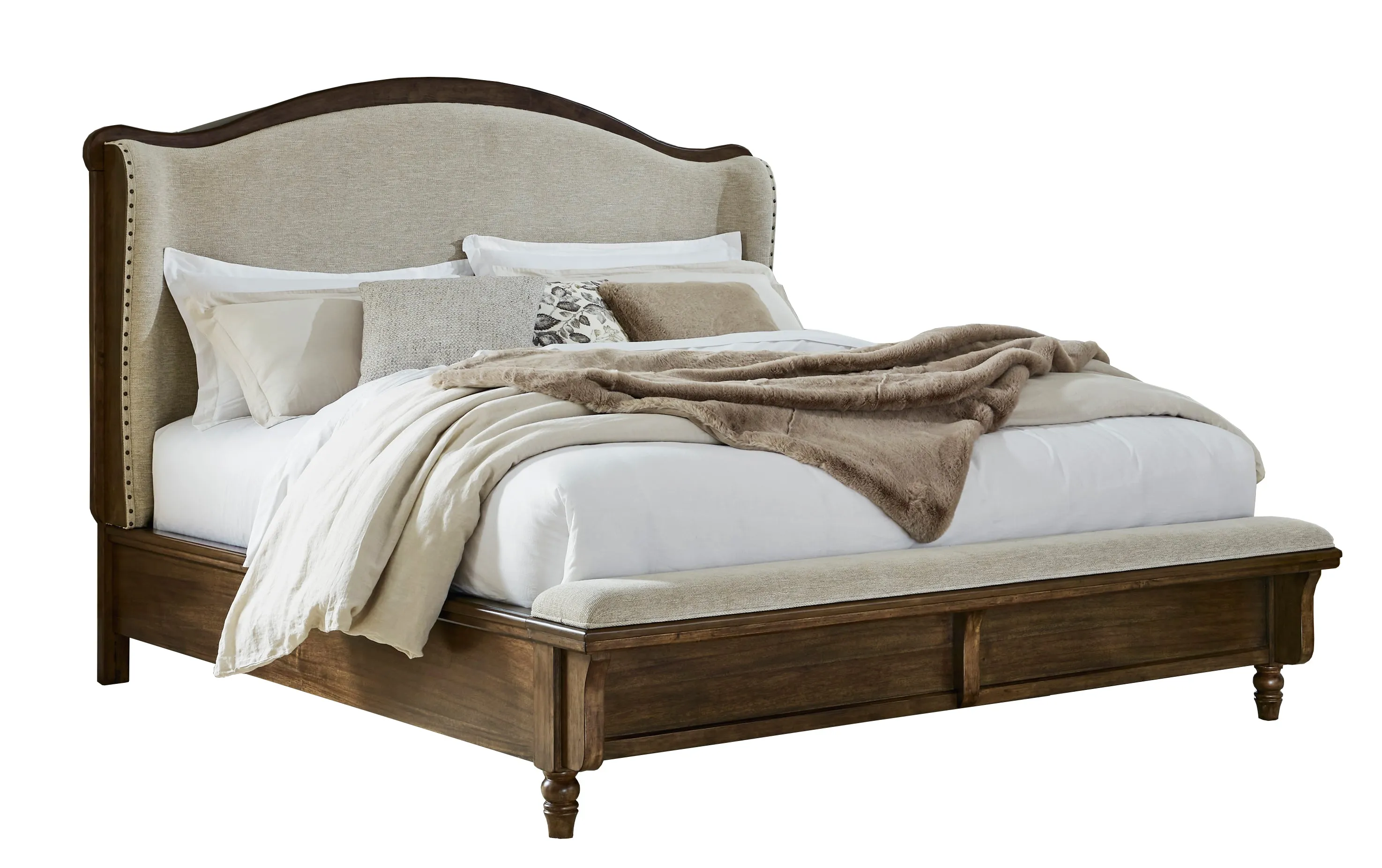 Sturlayne Queen Upholstered Panel Bed