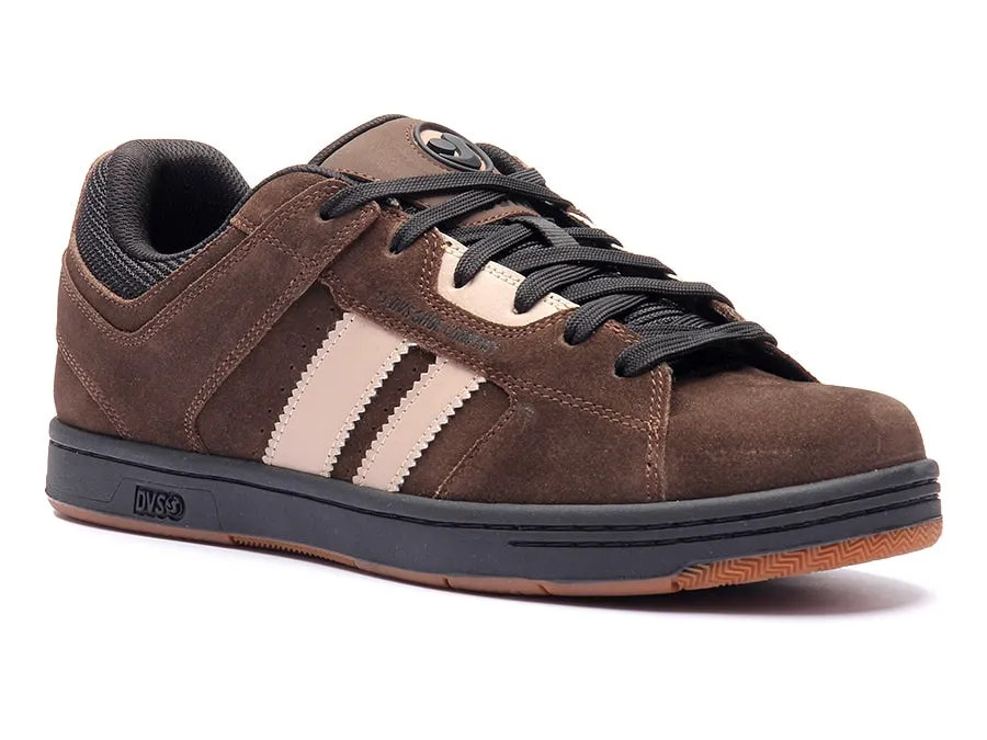 Tactic Brown Taupa Black Suede