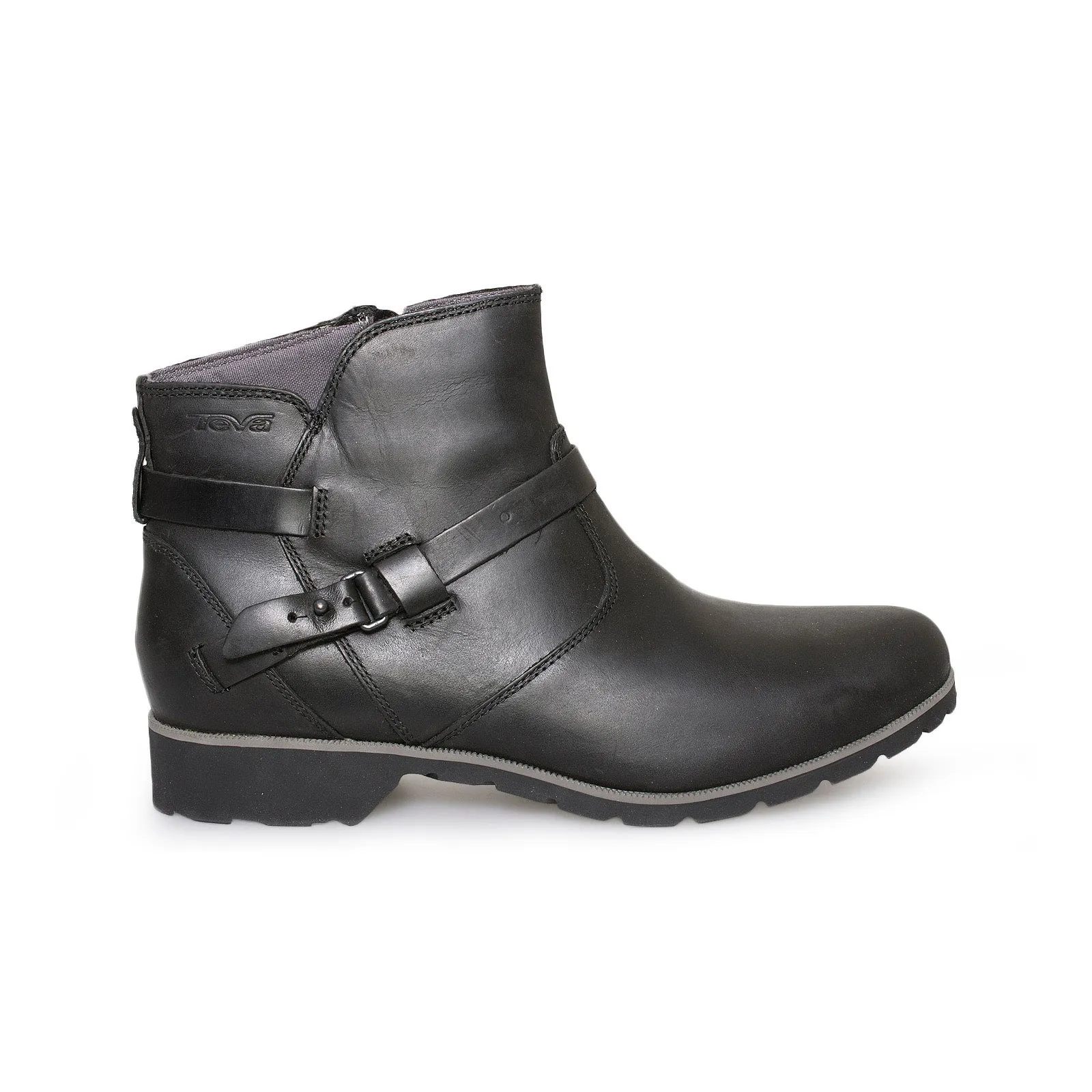 Teva Delavina Ankle Black Boots