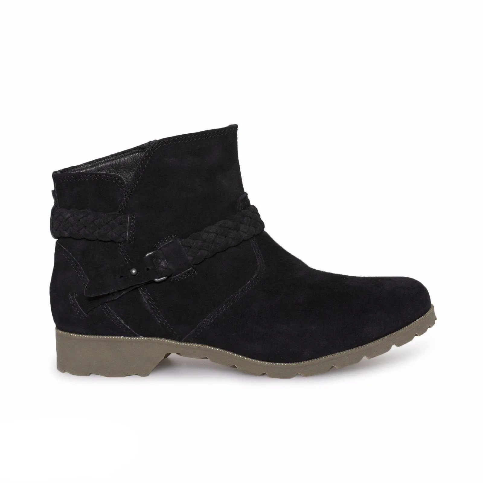 Teva Delavina Ankle Black Suede Boots