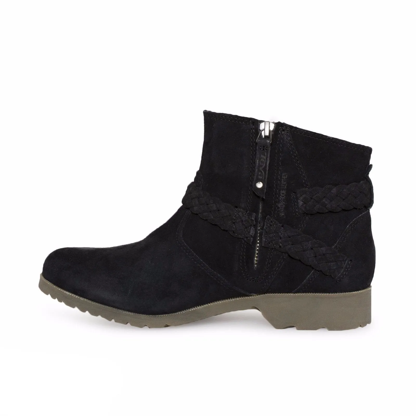 Teva Delavina Ankle Black Suede Boots