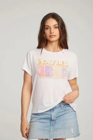 The Beatles Retro Tee - White