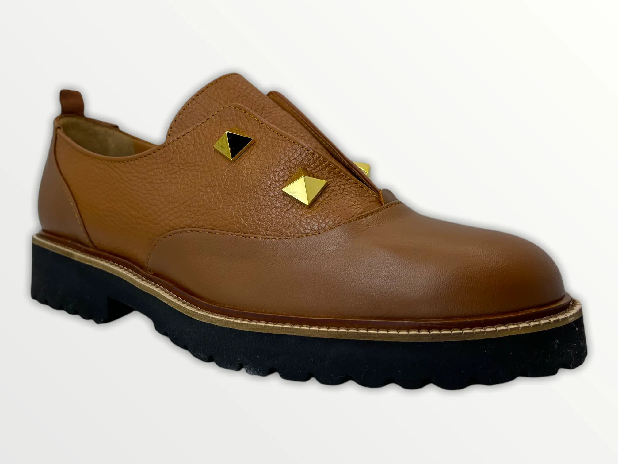 The Tonza Tan Leather Flat Shoe Final Sale!