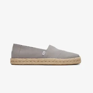 Toms | JUTE WRAP ESPADRILES  { GREY