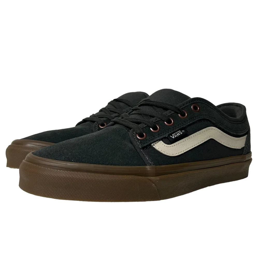 Vans Skate Chukka Low Sid Dark Grey Gum Suede Shoes