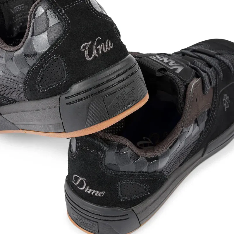 Vans X Dime Una Skate Mixxa Shoes - (Black/Grey)