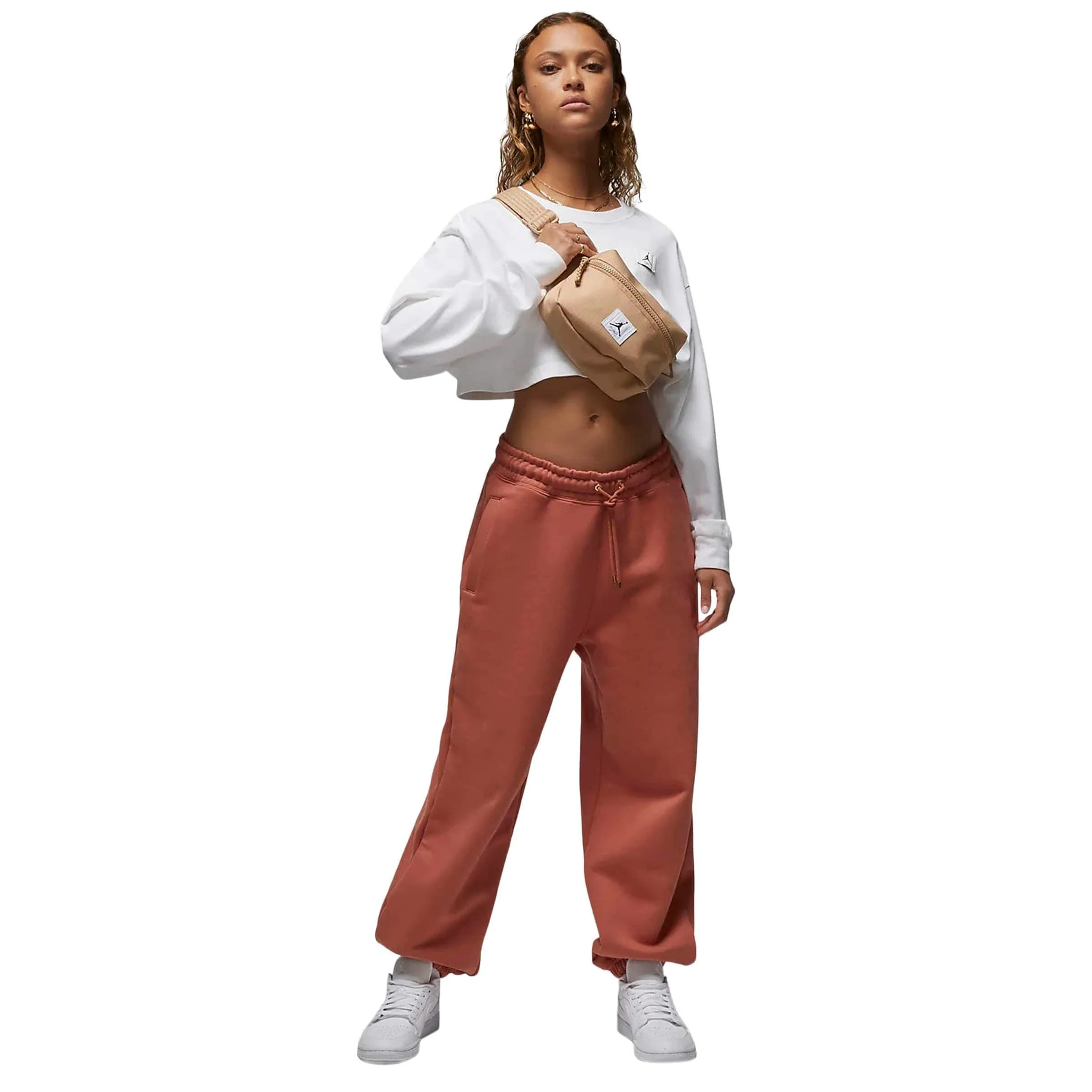 WOMEN'S JORDAN FLIGHT FLEECE PANT SKY J