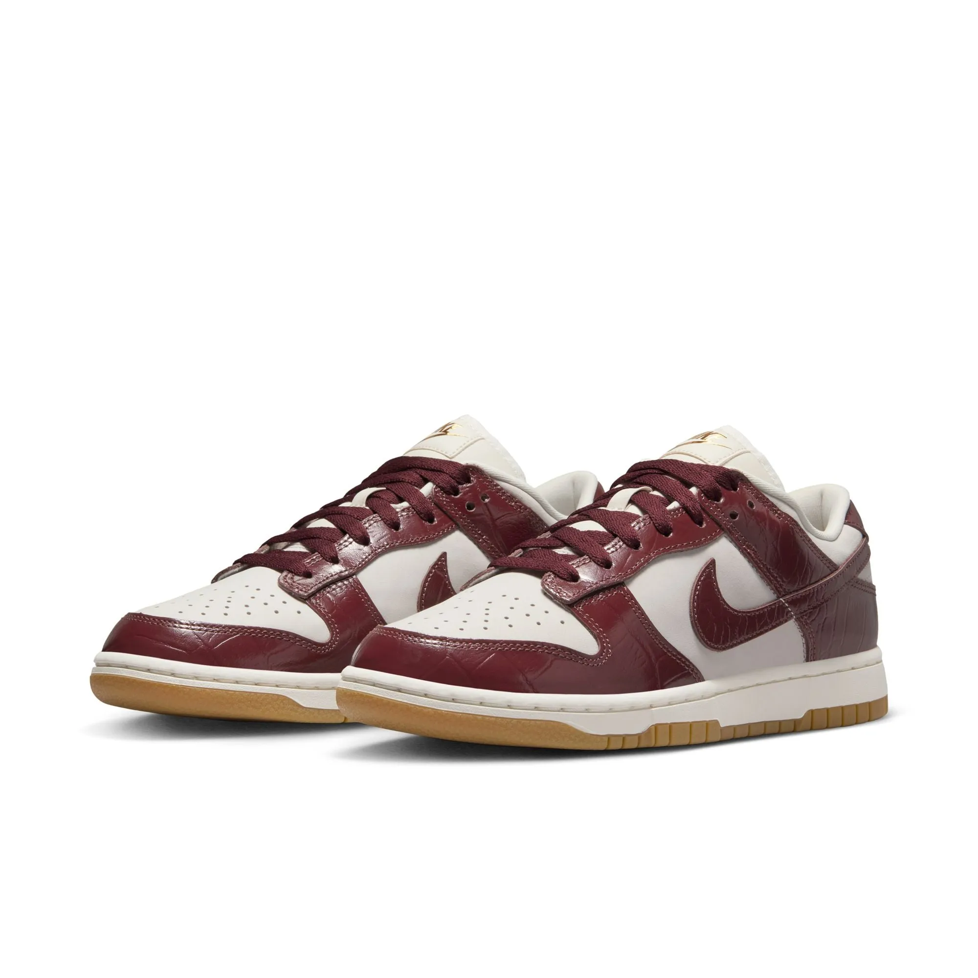 Women's Nike Dunk Low - PHANTOM/DARK TEAM RED-SAIL