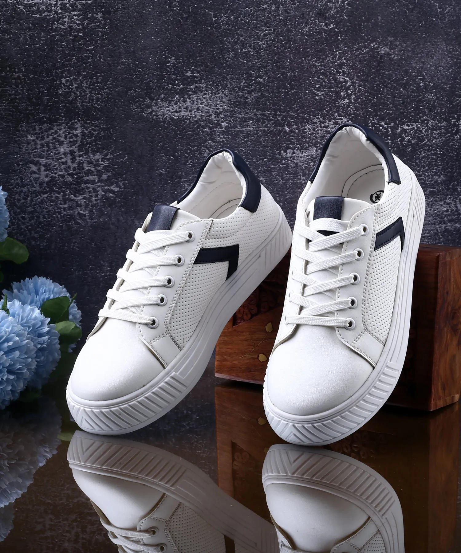 Women's Trendiest Faux Leather Sneakers