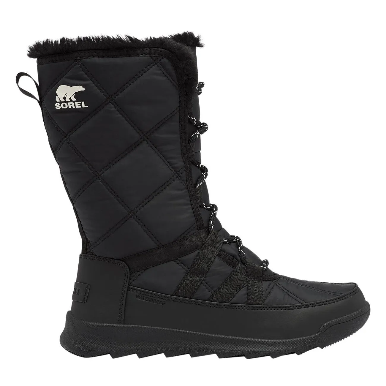 Women's Whitney II Tall Waterproof Lace Boot - Black