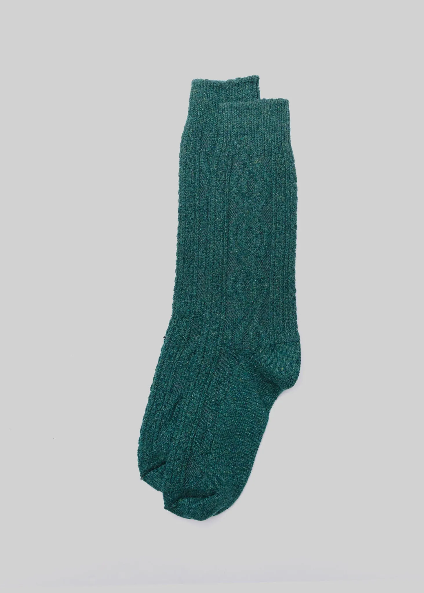 Women's Wool Silk Cable Knit