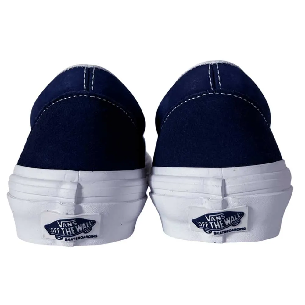 Wrapped Deep Navy Vintage Vans Skate Slip On Suede Shoes